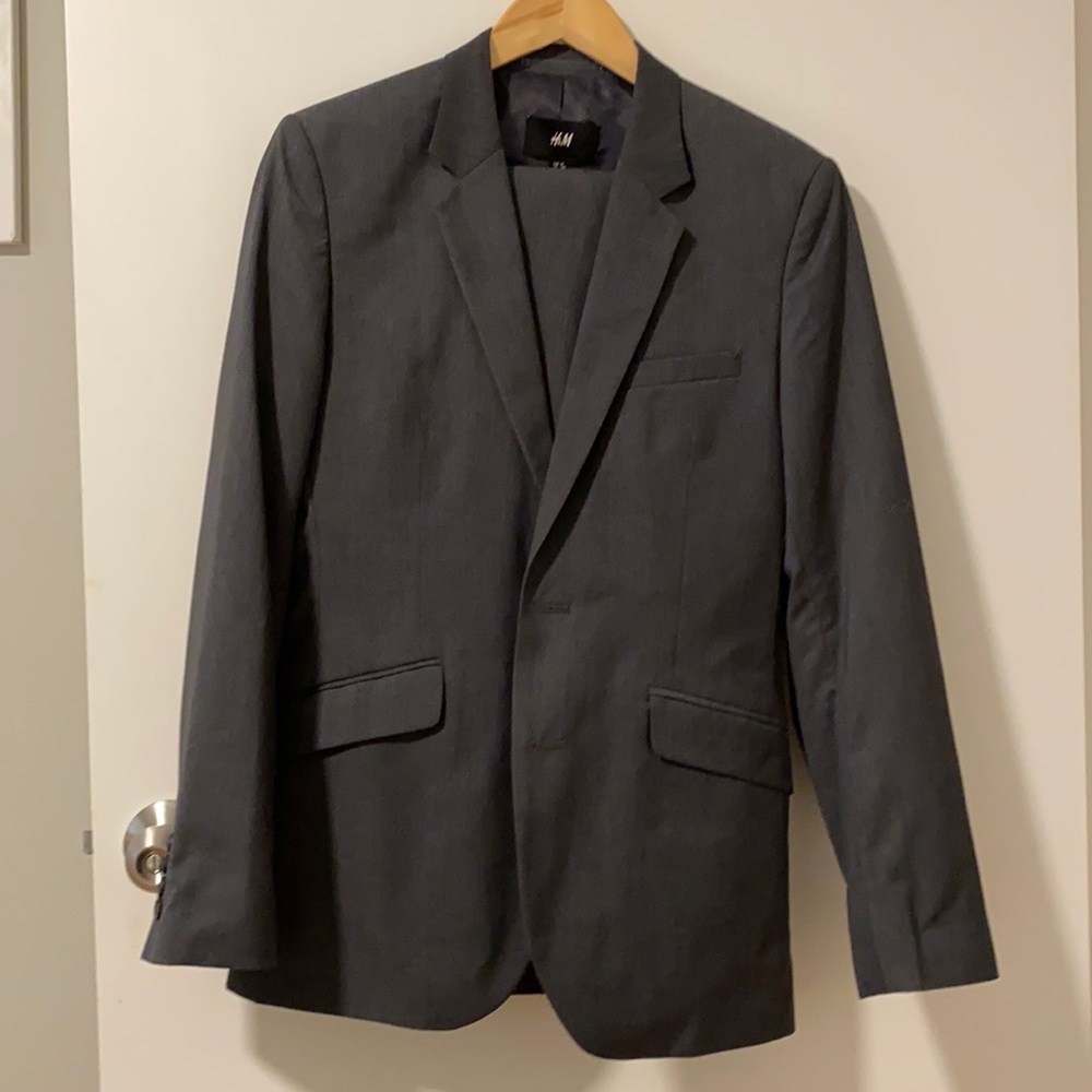 HM Charcoal Grey Full Suit